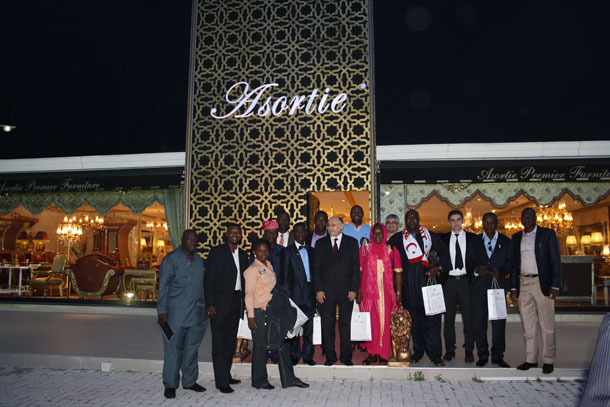  Nijeryalı işadamları Asortie Mobilya’yı tercih etti.