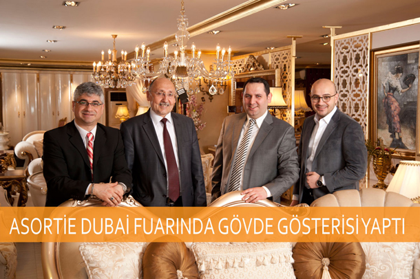  Asortie Mobilya Dubai İndex Fuarında Gövde Gösterisi Yaptı